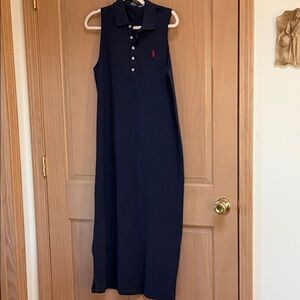 Polo by Ralph Lauren Navy Maxi Dress